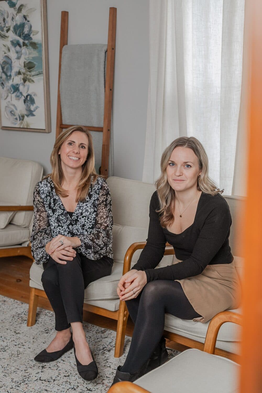 Danika Lowry and Andrea Eriks, founders of The Cottage